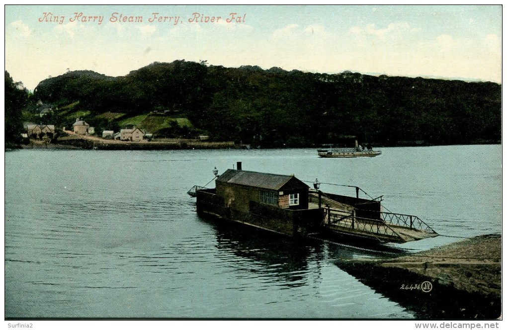 CORNWALL -  FALMOUTH - KING HARRY STEAM FERRY Co672 - Falmouth