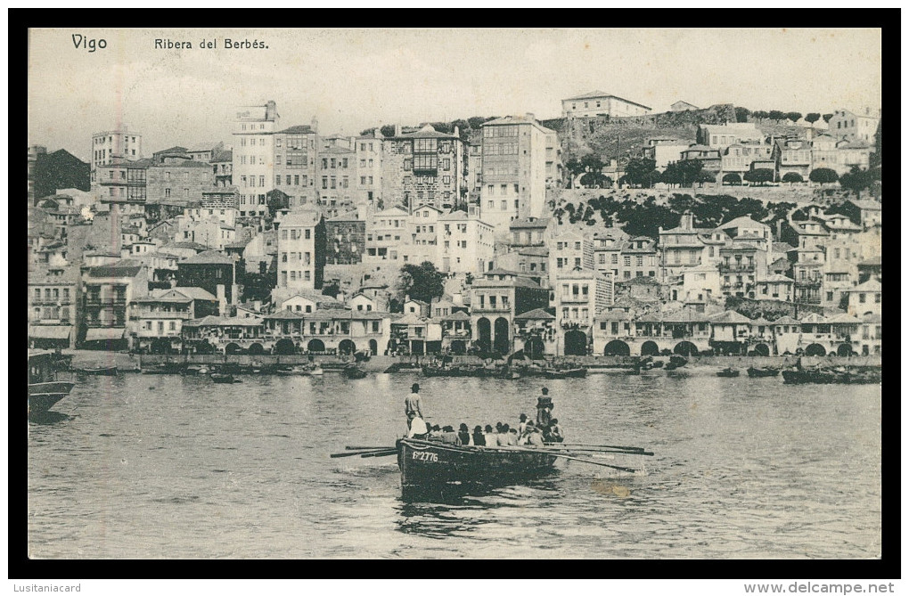 VIGO - Ribera Del Berbés    Carte Postale - Pontevedra