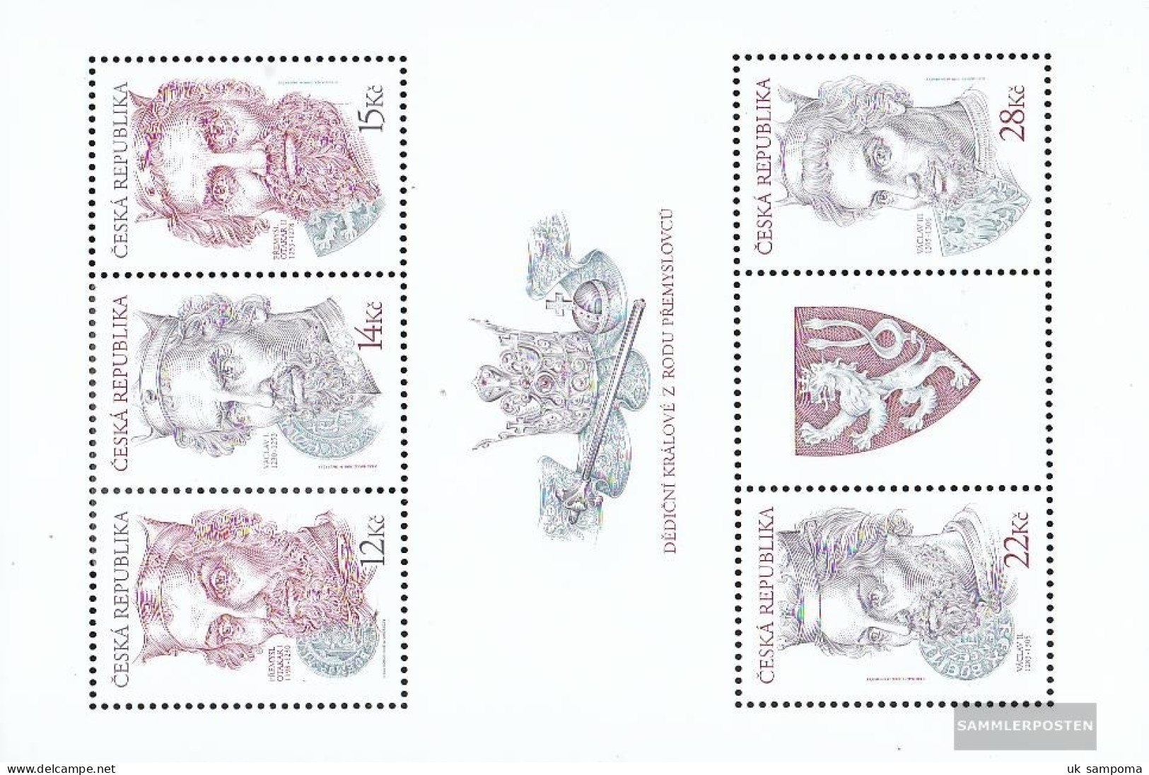 Czech Republic Block24 (complete Issue) Unmounted Mint / Never Hinged 2006 Kings - Blocks & Sheetlets