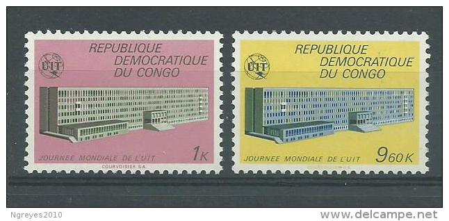 150023376  CONGO   YVERT   Nº  725/6  **/MNH - Nuevas/fijasellos