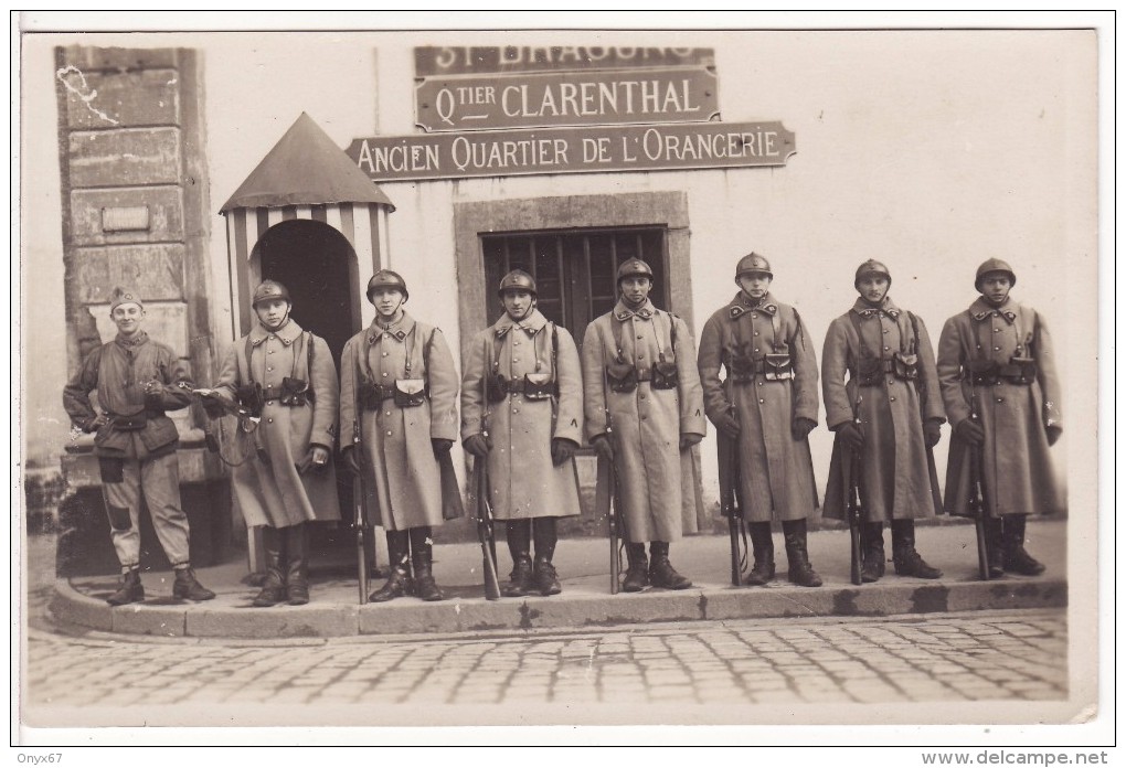 Carte Postale Photo Militaire Français LUNEVILLE (Meurthe Et Moselle) Caserne  Quartier De L'Orangerie Du 31 ème Dragons - Luneville