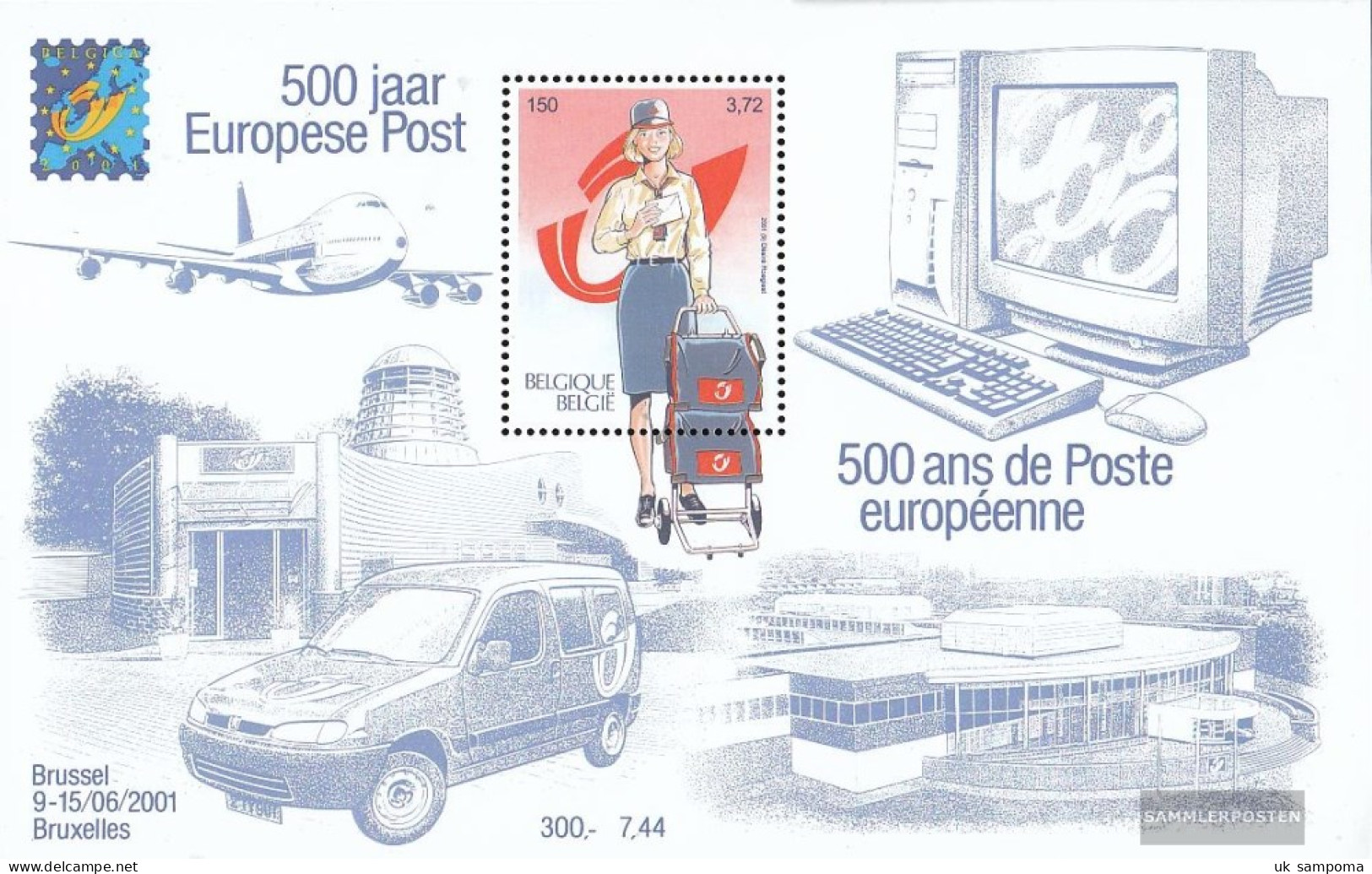 Belgium Block81 (complete Issue) Unmounted Mint / Never Hinged 2001 Philately - 1961-2001