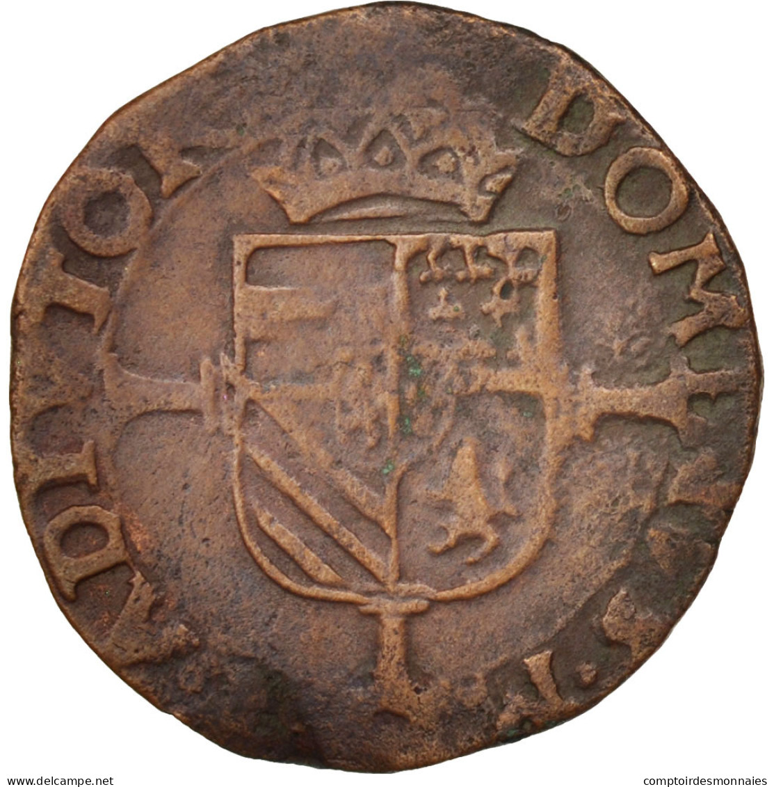 Monnaie, Belgique, Liard, 1555-1598, Bruges, TTB, Cuivre - Sonstige & Ohne Zuordnung
