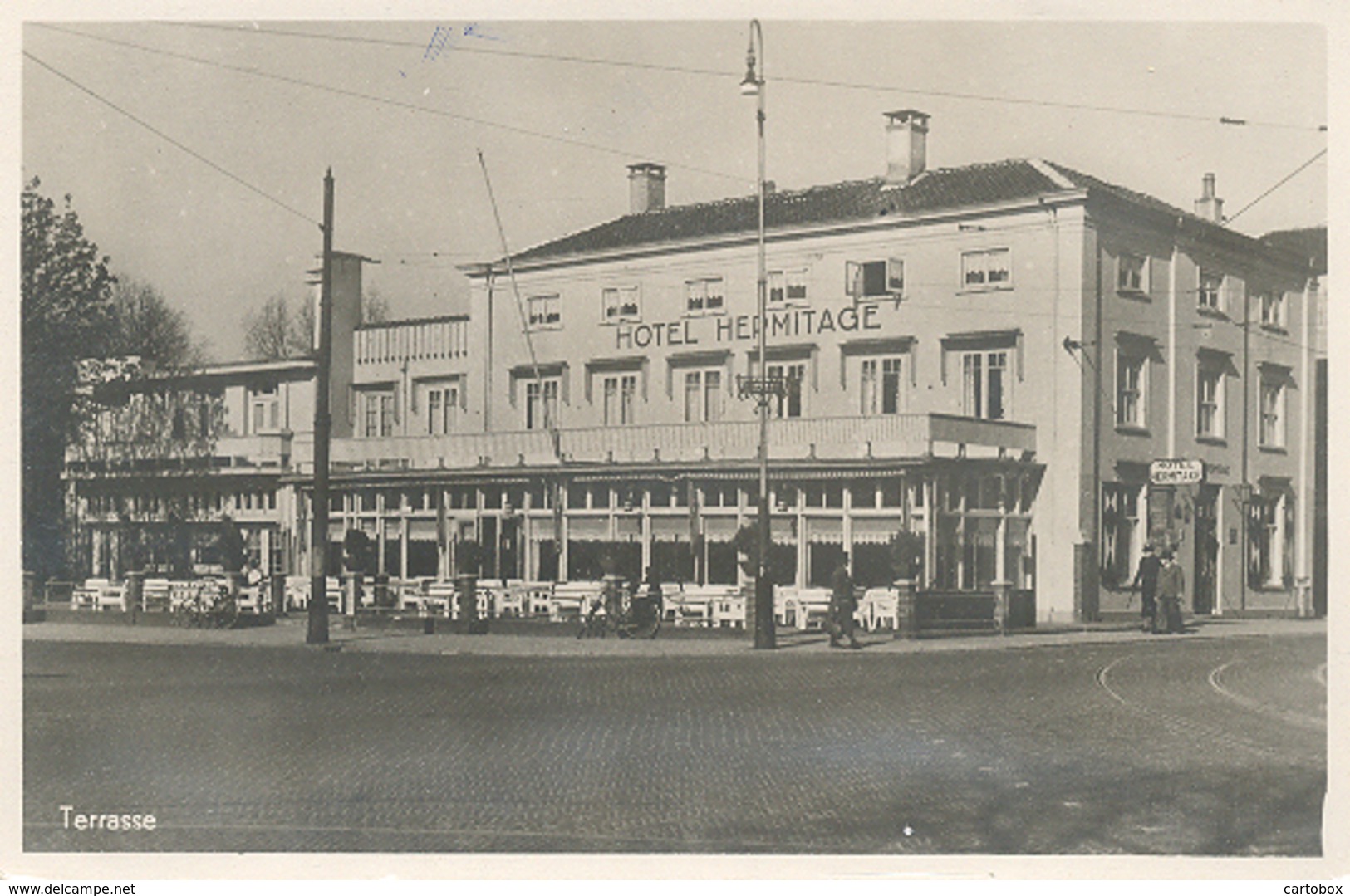 Zeist, Het Rond,  Hotel Hermitage, Terras - Zeist