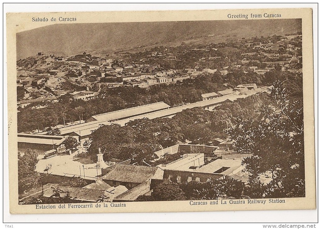 S5005 - Caracas - Estacion Del Ferrocarril De La Guaira - Venezuela