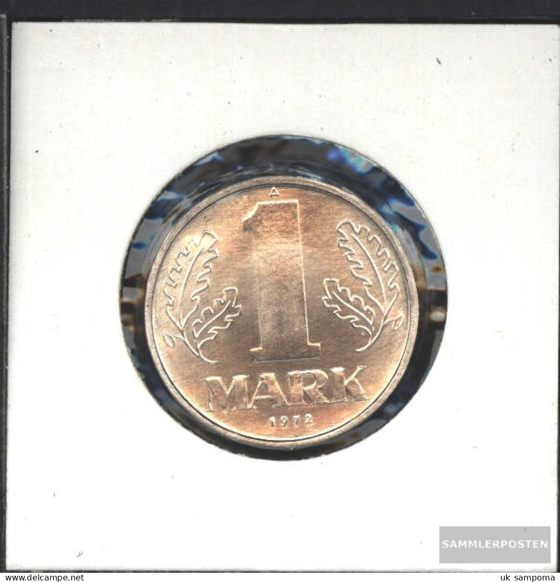 DDR Jägernr: 1514 1982 A Extremely Fine Aluminum Extremely Fine 1982 1 Mark State Emblem - 1 Mark