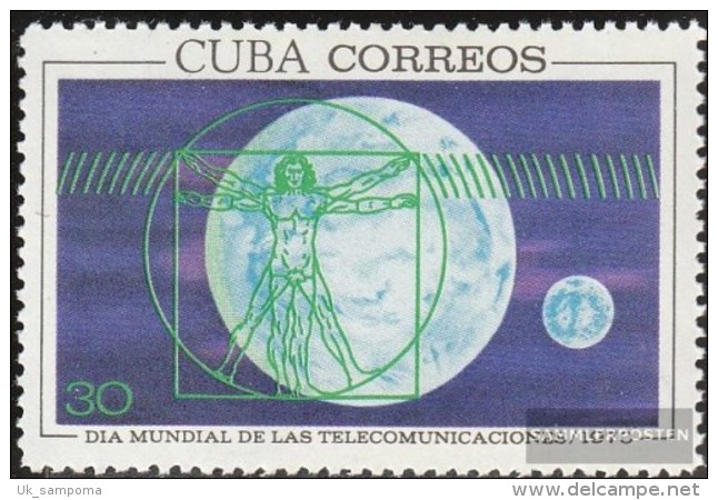 Cuba 1598 (complete Issue) Unmounted Mint / Never Hinged 1970 World Telecommunication Day - Unused Stamps