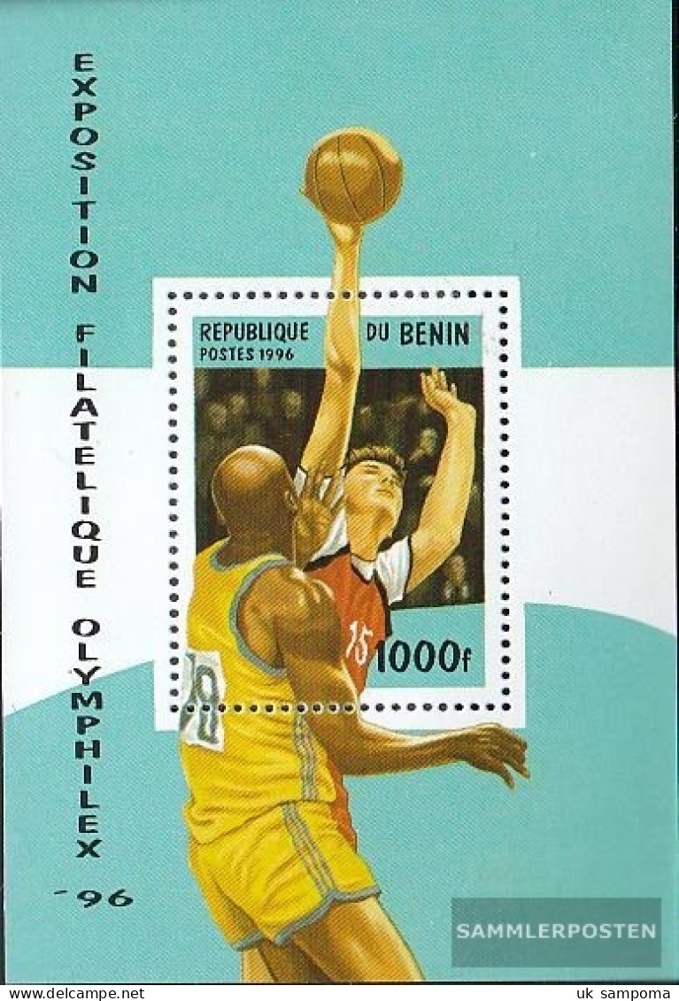 Benin Block20 (complete Issue) Unmounted Mint / Never Hinged 1996 OLYMPHILEX 96, Atlanta - Other & Unclassified