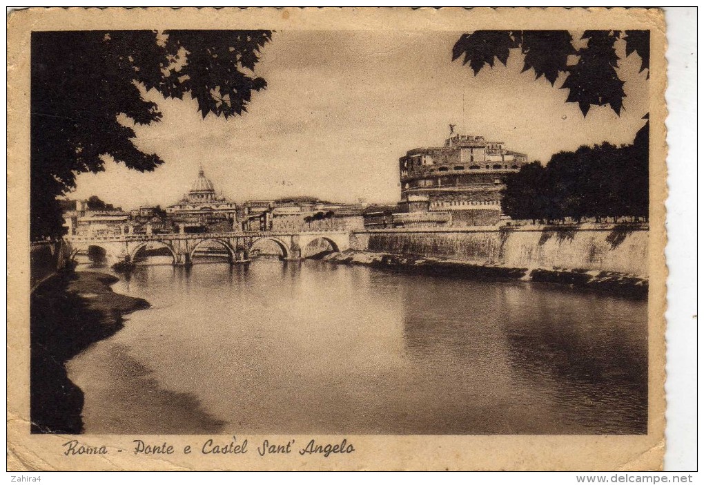 Roma - Ponte E Castel San' Angelo - Ponts