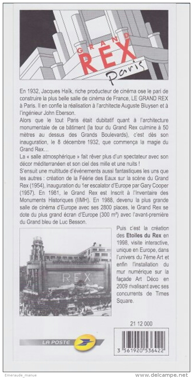 COLLECTOR De 2012 -  LE GRAND REX à Paris - Collectors