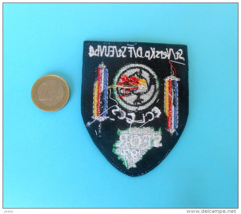 SFOR - United Nations Peacekeeping Mission In Bosnia Patch GERMANY ARMY Deutschland Armee Flicken Bundeswehr UN Forces - Blazoenen (textiel)