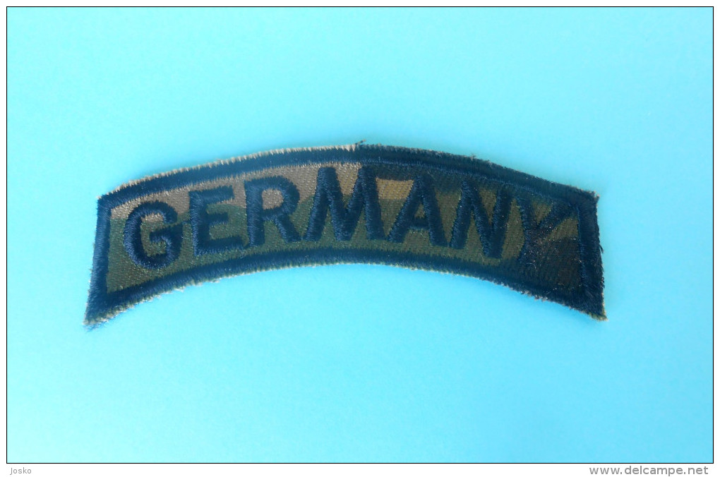 SFOR - United Nations Peacekeeping Mission In Bosnia Patch GERMANY ARMY Deutschland Armee Flicken UN Forces Ecusson - Patches