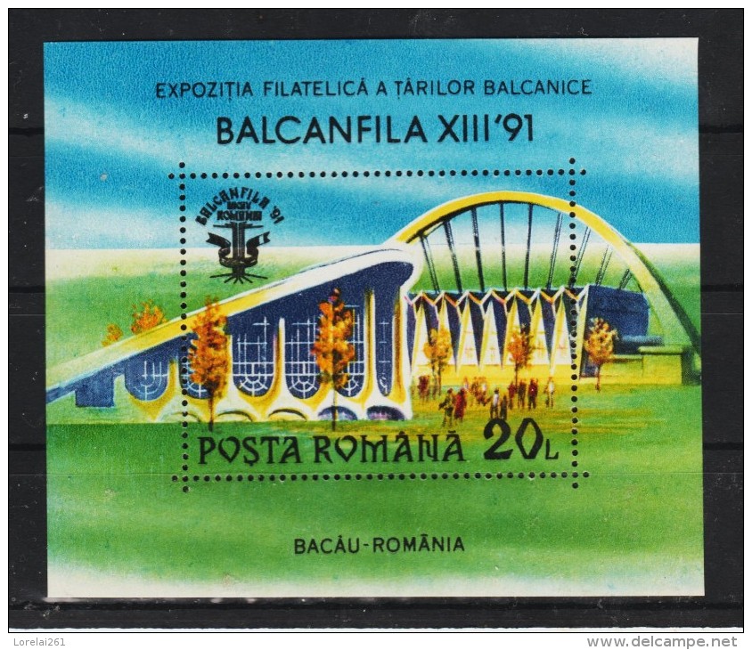 1991 -  Balcanfila 91   Mi No Bl 264 MNH - Ungebraucht