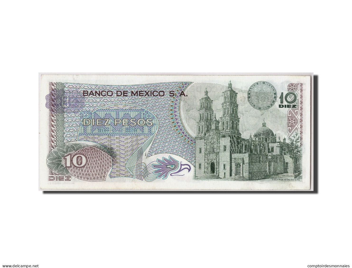 Billet, Mexique, 10 Pesos, 1977, 1977-02-18, KM:63i, SPL - Mexiko