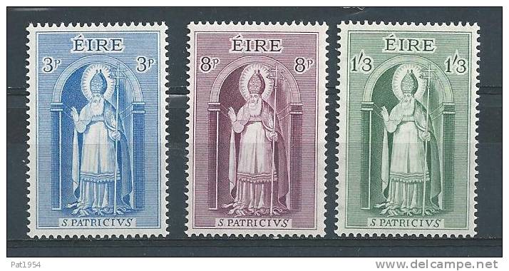 Irlande 1961 N°150/152 Neufs ** MNH Saint Patrick - Unused Stamps