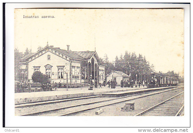 FINLAND IMATRA RAILWAY STATION - Finland