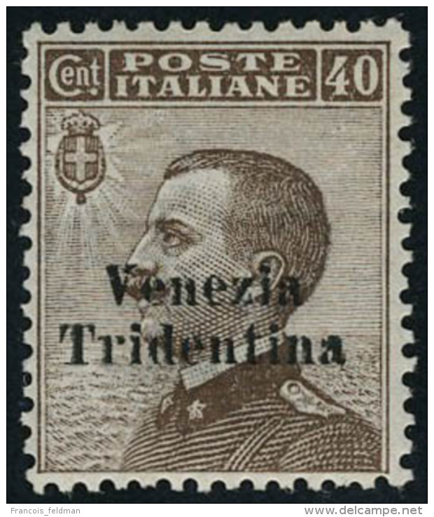 Neuf Sans Charnière N° 24/7, 40, 45, 50 Et 1l Venezia Tridentina, Les 4 Valeurs T.B. Sassone 24/7 : 1875... - Autres & Non Classés