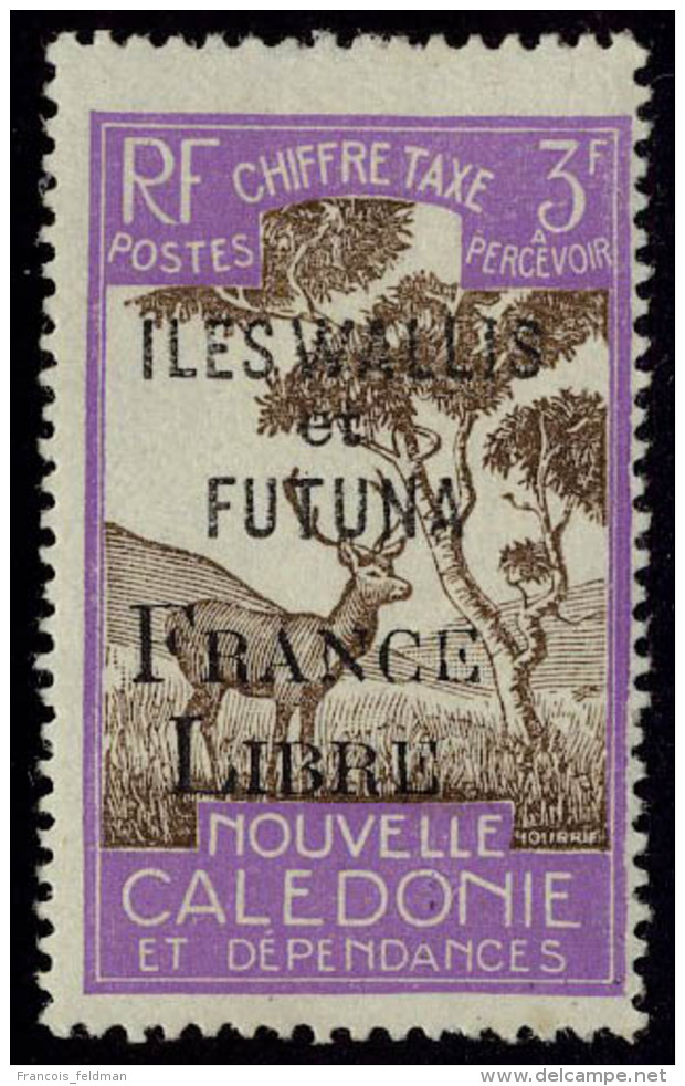 Neuf Sans Charnière N° 24/36, La Série France Libre, T.B. Signée, Gomme Coloniale, Maury - Autres & Non Classés