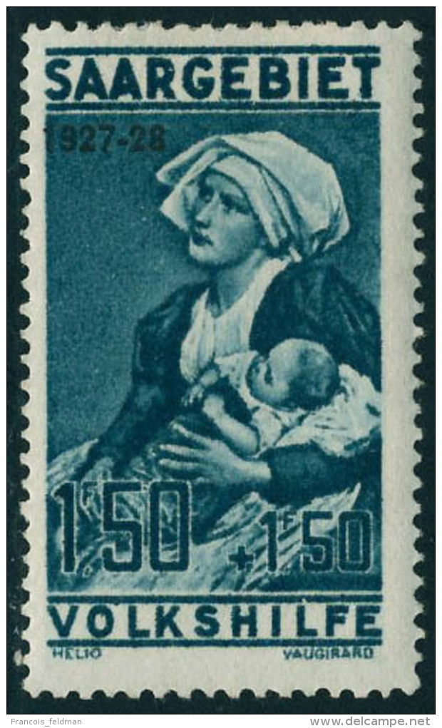 Neuf Avec Charnière N° 103/106, + 121/24, Les Séries Oeuvres Populaires 1926 Et 1927, T.B. - Autres & Non Classés