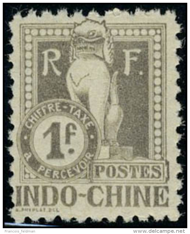 Neuf Sans Charnière N° 15, 1f Gris Dentelé 11 T.B. Maury - Other & Unclassified