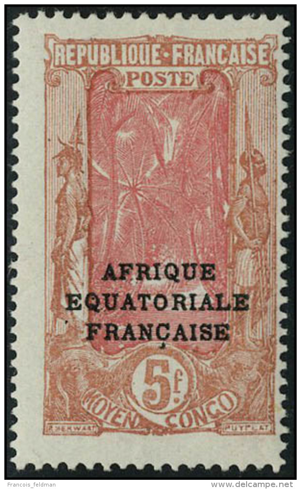 Neuf Avec Charnière N° 103b, 5f Brun Jaune Et Rose Sans La Surcharge 20f T.B. - Other & Unclassified