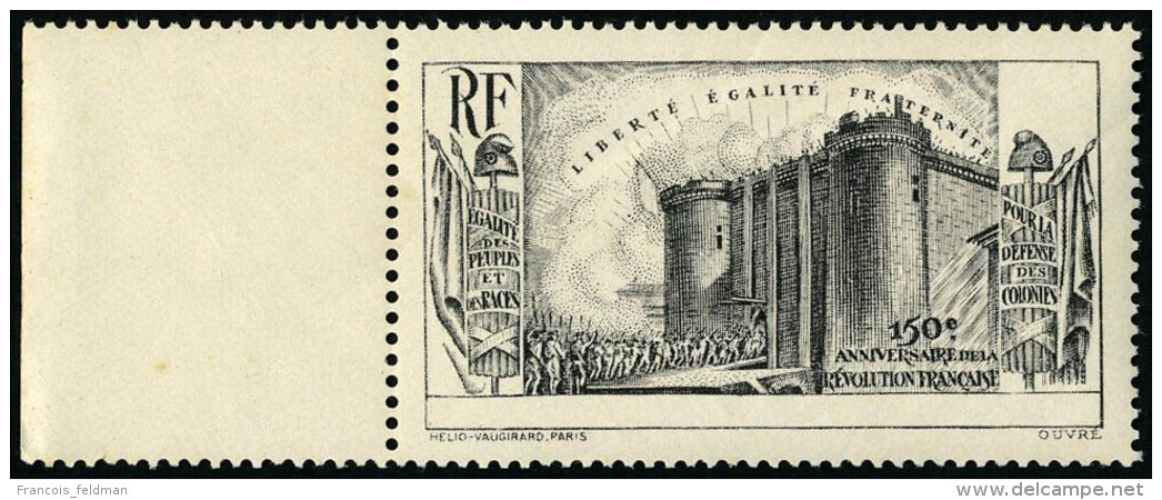 Neuf Sans Charnière N° 9a, 150ème Anniversaire De La Révolution Sans La Légende,... - Autres & Non Classés