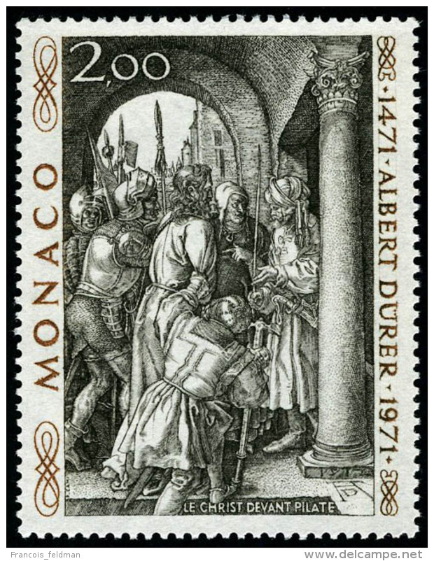 Neuf Sans Charnière N° 876A, 2f Tableau De Dürer, Légende Albert Dürer, Non... - Autres & Non Classés