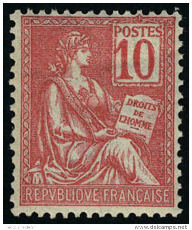 Neuf Sans Charnière N° 112, 10c Rose Excellent Centrage Superbe - Autres & Non Classés