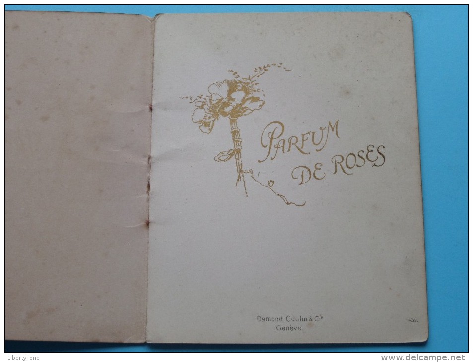 PARFUM De ROSES ( Damond, Coulin & Cie Genève ( Voir Les Photo Pour Detail Svp ) ! - Autres & Non Classés