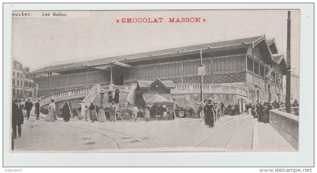 ANGOULEME (16) - LES HALLES - "CHOCOLAT MASSON" - Angouleme