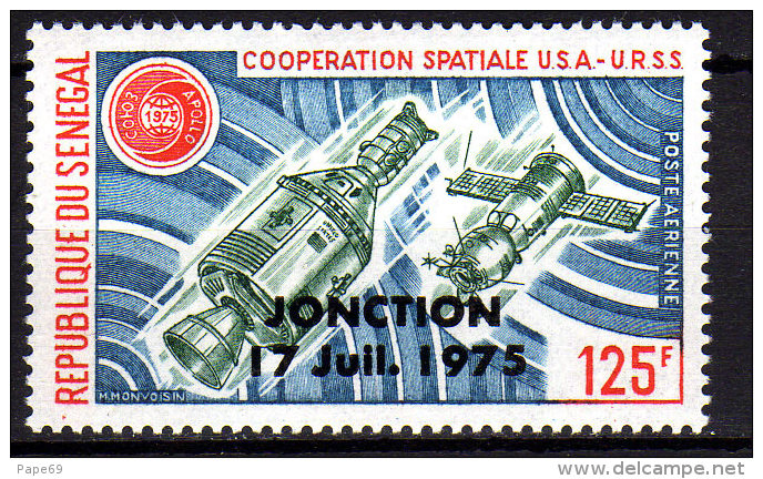 Sénégal P.A. N° 148 XX  Coopératin Spatiale U.S.A.-U.R.S.S.,  Sans Charnière, TB - Senegal (1960-...)