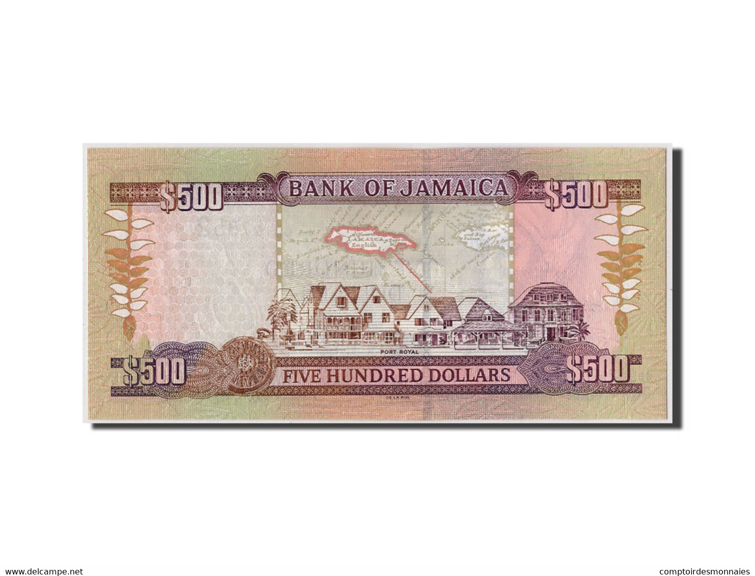 Billet, Jamaica, 500 Dollars, 2003, 2003-01-15, KM:85a, NEUF - Jamaique