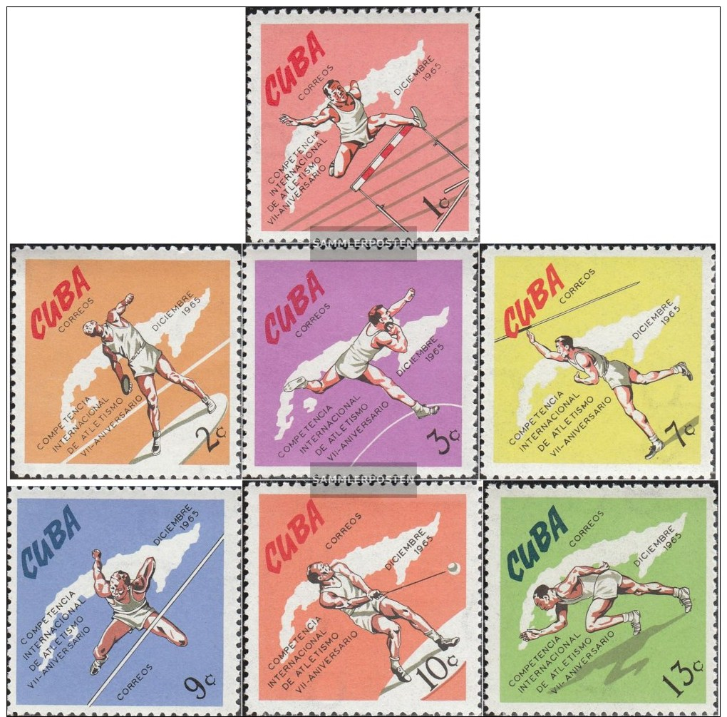 Kuba 1103-1109 (completa Edizione) MNH 1965 International Giochi Sportivi - Ungebraucht