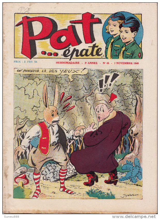 Pat... épate Revue Patro - Série complète 52 n° (BD, conseils, Tom-Boy, Frédéric première planche de futur dessinateur?