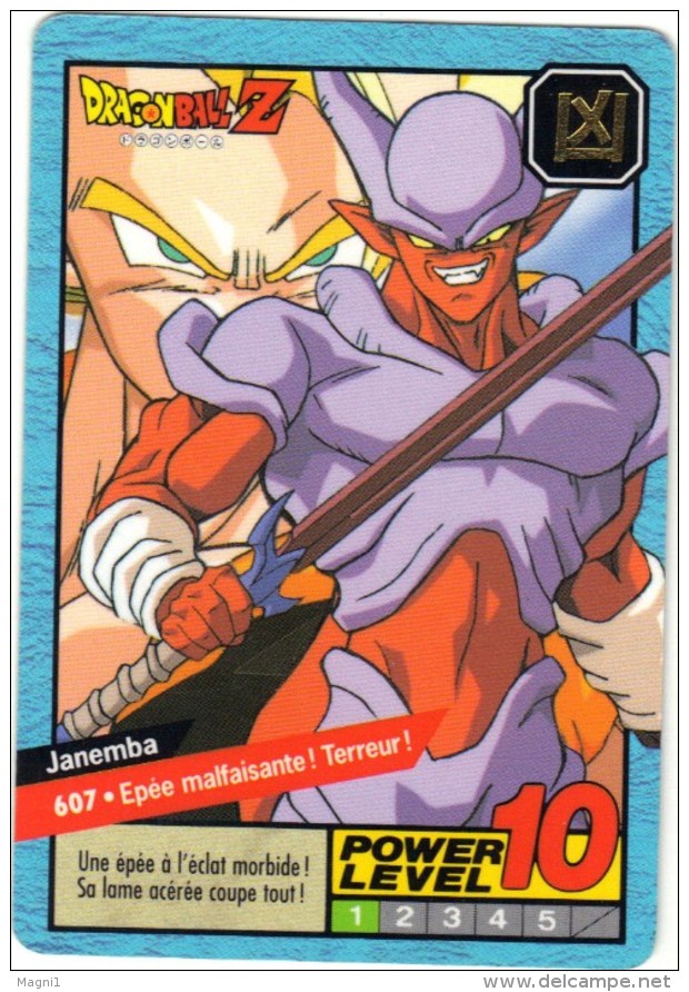 DRAGON BALL Z N° 607 - Janemba - Epée Malfaisante ! Terreur ! - Dragonball Z