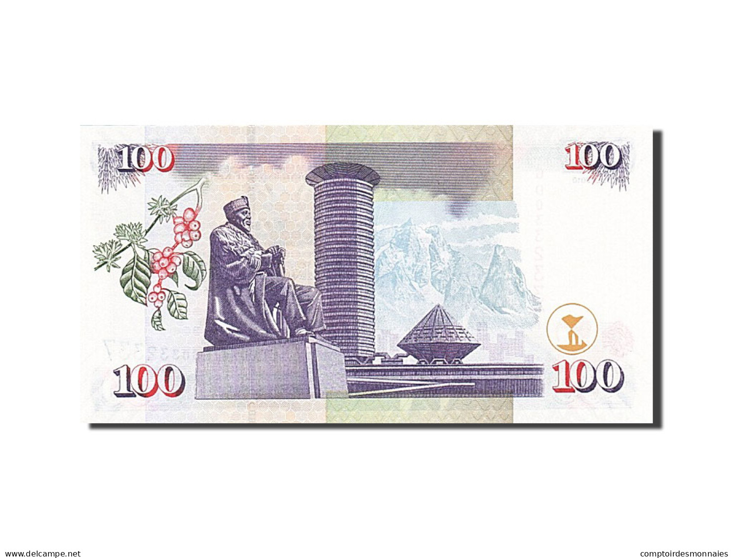 Billet, Kenya, 100 Shillings, 2010, 2010-07-16, NEUF - Kenya