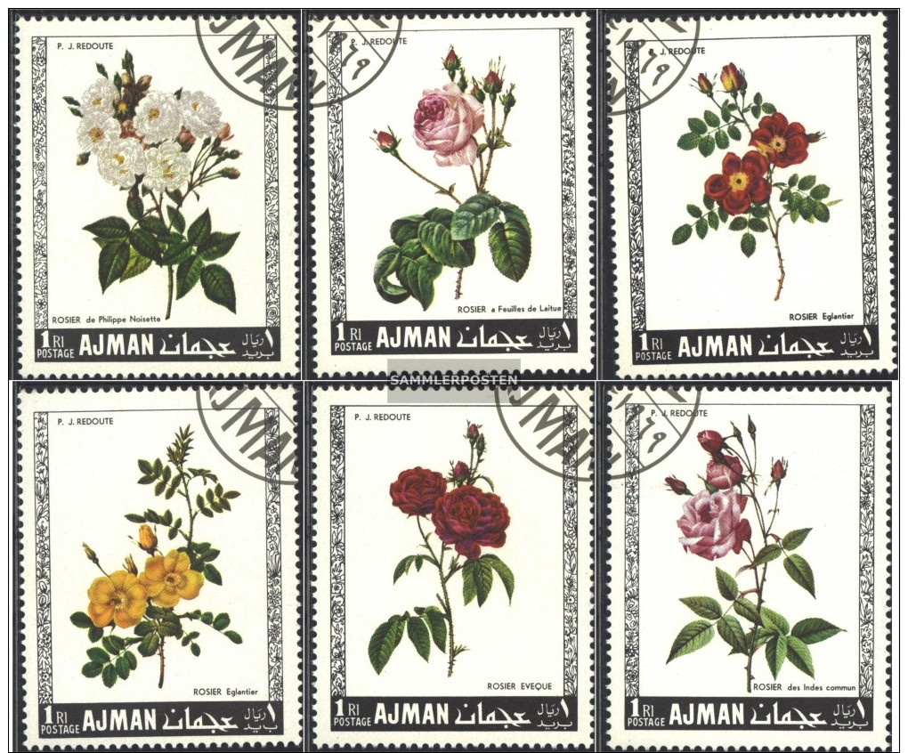 Ajman 405A-410A (completa Edizione) Usato 1969 Rosen - Emirati Arabi Uniti