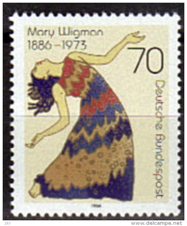 ALLEMAGNE  N°   1133   * *    Danse Mary Wigman - Dance