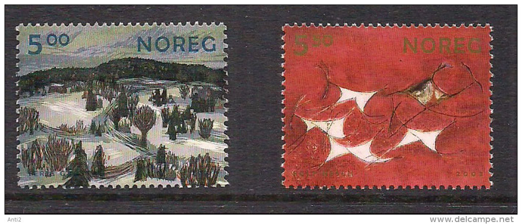 Norway Norge 2003 Norwegian Graphics (II), Grøstad And Nesch Mi 1486-1487  MNH(**) - Unused Stamps