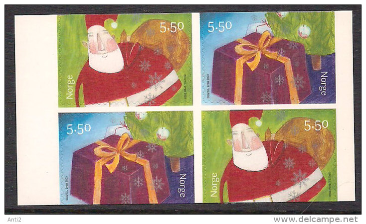 Norway Norge 2003 Christmas, Santa Claus And Gifts Mi 1484-1485  Do And Du  MNH(**) - Unused Stamps