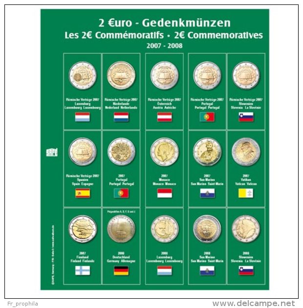 SAFE 7341-3 Premium Münzblatt 7341-3 - Matériel