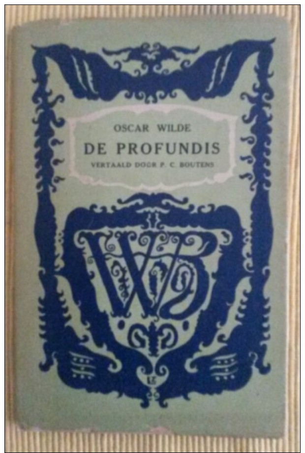 De Profondis - Oscar Wilde  1919 - Literature