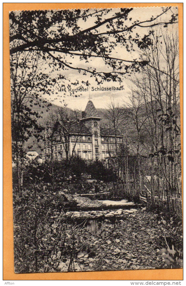 Bad Peterstal-Griesbach Kurhotel Schlusselbad 1920 Postcard - Bad Peterstal-Griesbach