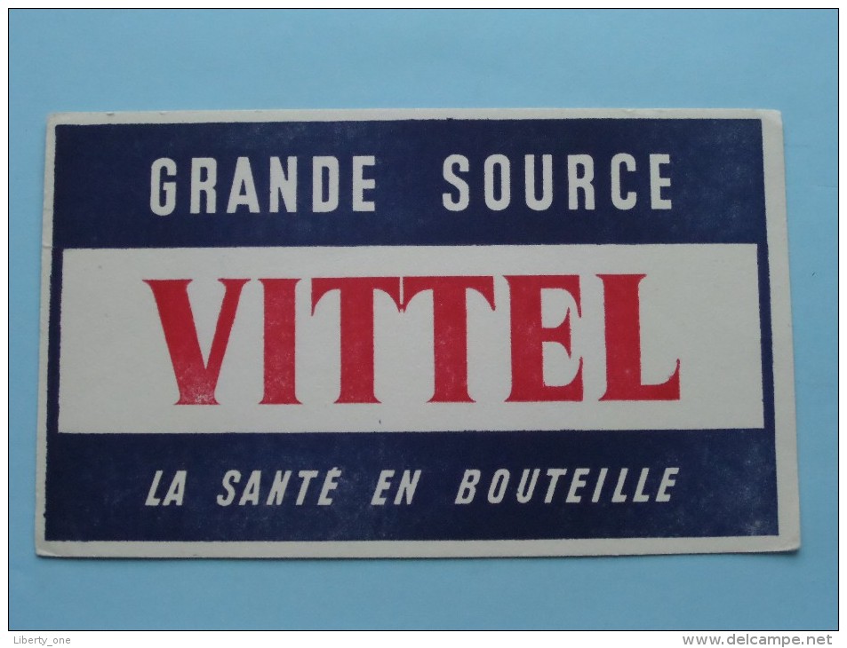 Grande Source VITTEL La Santé En Bouteille ( Details Zie Foto ) ! - Limonadas - Refrescos