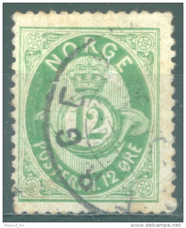 NORWAY  - 1884 - USED/OBLIT. - POSTHORN  -  Yv 40 Mi 40 - Lot 14379 - Oblitérés