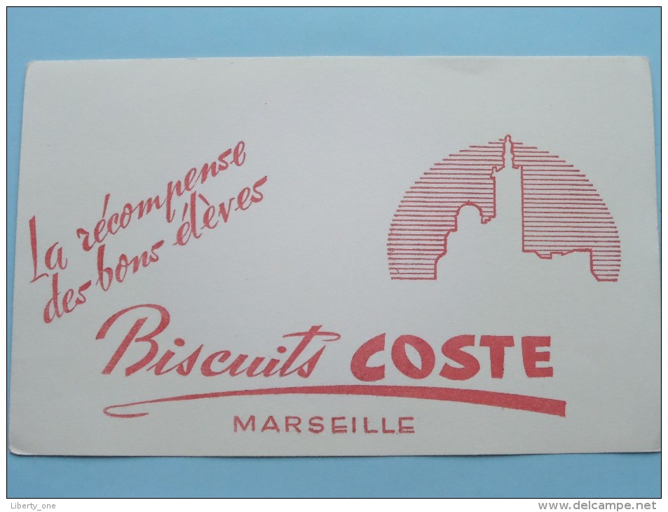 Biscuits COSTE Marseille ( La Récompense Des Bons élèves ) ( Details Zie Foto ) ! - Koek & Snoep