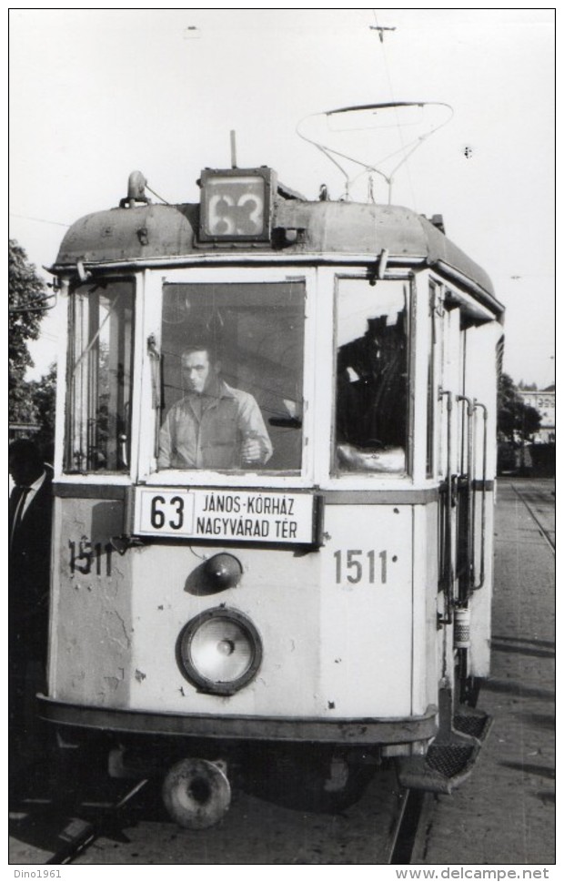 PHOTO 127 - Photo 14 X 9 -  Tramway - BUDAPEST - Photo Marc DAHLSTROM - Trains