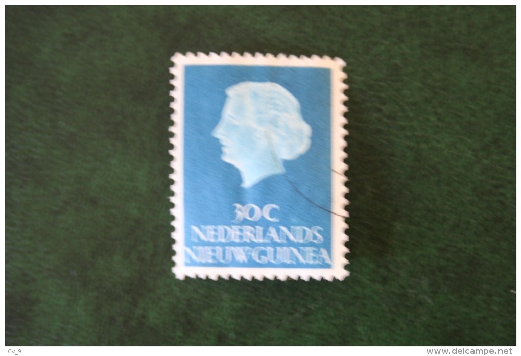 30 Ct Koningin Juliana NVPH 31 1954 Gestempeld Used NIEUW GUINEA NIEDERLANDISCH NEUGUINEA NETHERLANDS NEW GUINEA - Netherlands New Guinea