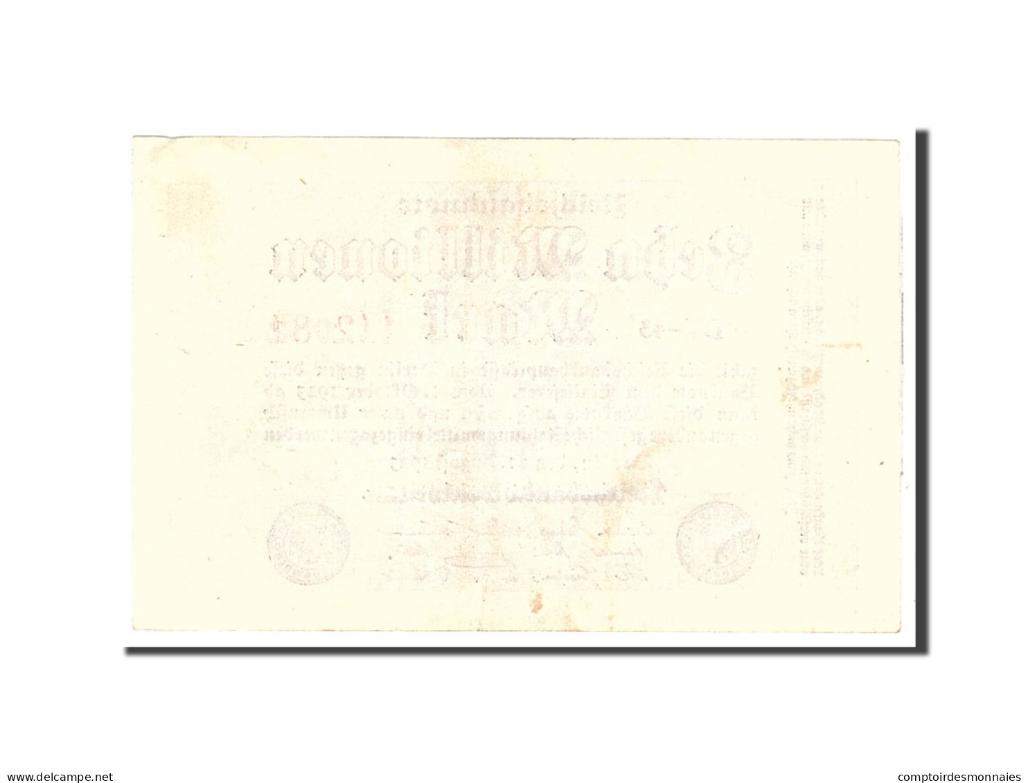 Billet, Allemagne, 10 Millionen Mark, 1923, 1923-08-22, KM:106a, TTB+ - 10 Mio. Mark
