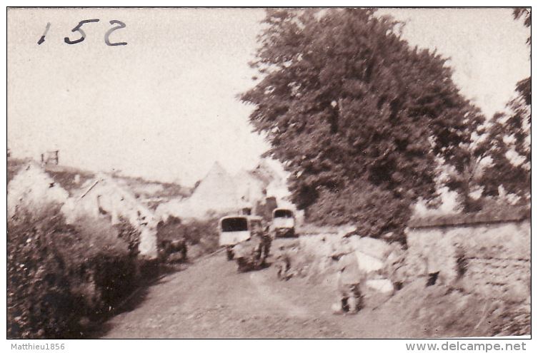 Photo 1917 CONDE-SUR-AISNE (près Soissons) - Une Rue (A153, Ww1, Wk 1) - Autres & Non Classés